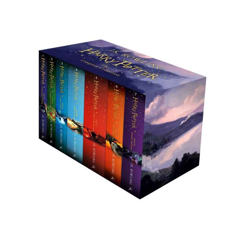 Harry Potter 7 Volume Children'S Paperback Boxed Set: The Complete Collection (Set of  7 Volumes) by J.K. Rowling