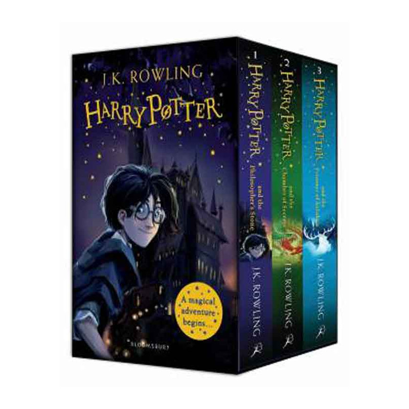 Harry Potter 1-3 Box Set: A Magical Adventure Begins by J.K. Rowling Book-9781526620293