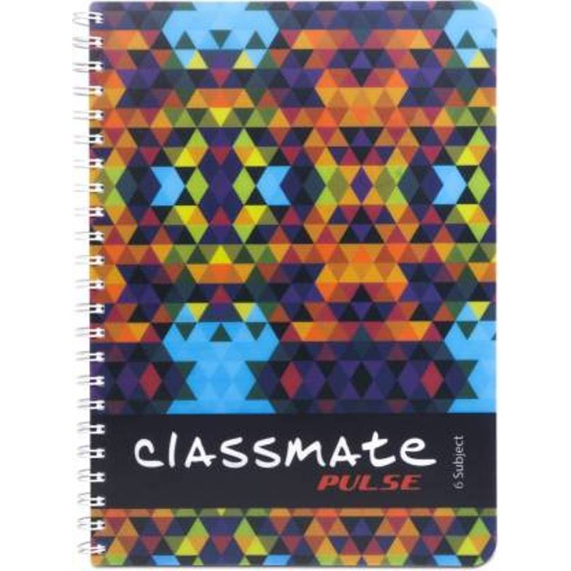 Classmate Spiral Notebook (Pulse A4 Unruled 300 Pages)