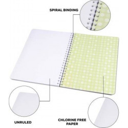 Classmate Spiral Notebook Pulse Binding (Pulse A4 Unruled 300 Pages)