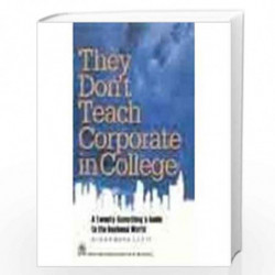They Don't Teach Corporate In College by Levit, Alexandra Book-9788122417272