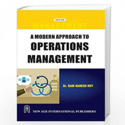 A Modern Approach to Operations Management by Roy, Ram Naresh Book-9788122416275
