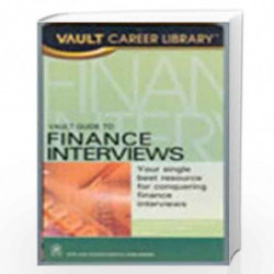 Finance Interviews by VAULT Book-9788122418934