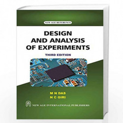 Design and Analysis of Experiments by Das, M.N. Book-9789386418906