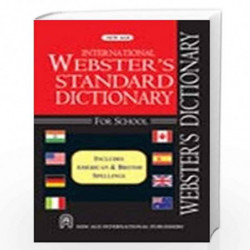 International Webster`s Standard Dictionary for School by Webster Book-9788122428179