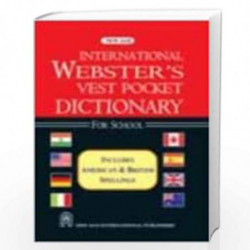 International Webster`s Vest Pocket Dictionary for School by Webster Book-9788122428186