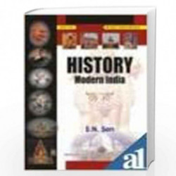 History of Modern India by Sen, S.N. Book-9788122417746