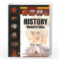 Modern Indian History 1765-1950 (W. B. Board) by Sen, S.N. Book-9788122412369