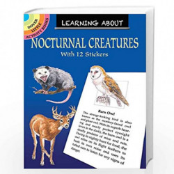 Learning About Nocturnal Creatures (Dover Little Activity Books) by Barlowe, Sy Book-9780486844572