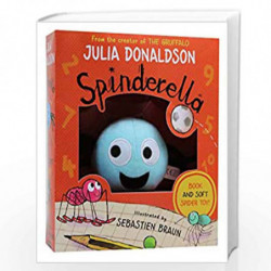 Spinderella Book & Plush Set by Julia Doldson and Sebastien Braun Book-9781405291569