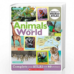 Sticker Atlas: Animals Of The World by Green Android Book-9789352759903
