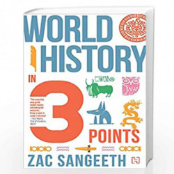 World History In 3 Points by Sangeeth, Zac Book-9789391028374