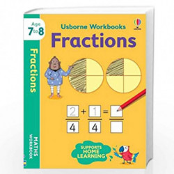 Usborne Workbooks Fractions 7-8 by HARPER Book-9781474994491