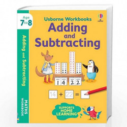 Usborne Workbooks Adding and Subtracting 7-8 by HARPER Book-9781474994514