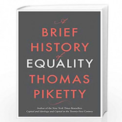A BRIEF HISTORY OF EQUALITY by Thomas Piketty Book-9780674279087