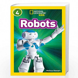 Robots: Level 4 (National Geographic Readers) by Melissa Stewart And tiol Geographic Kids Book-9780008317393