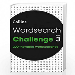 Wordsearch Challenge Book 3: 200 themed wordsearch puzzles (Collins Wordsearches) by Collins Puzzles Book-9780008343866