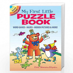 My First Little Puzzle Book: Word Games, Mazes, Hidden Pictures & More! (Dover Little Activity Books) by Newman-DAmico, Fran Boo