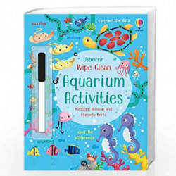Wipe-Clean Aquarium Activities (Wipe-clean Activities) by Usborne Book-9781474986830