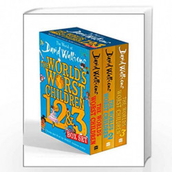 The World of David Walliams: The Worlds Worst Children 1, 2 & 3 Box Set by DAVID WALLIAMS Book-9780008487669
