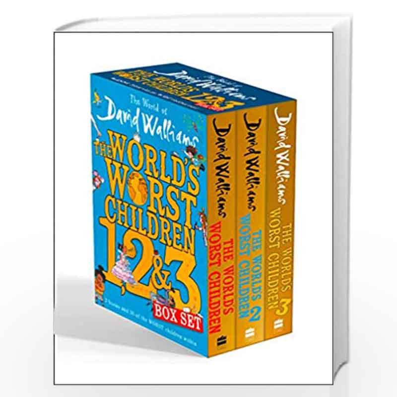 The World of David Walliams: The Worlds Worst Children 1, 2 & 3 Box Set by DAVID WALLIAMS Book-9780008487669