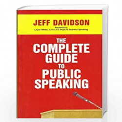 Complete Guide to Public Speaking by JEFF DAVIDSON Book-9788183223645