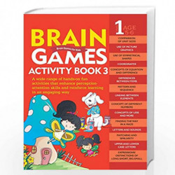 Brain Games for Kids : Brain Games Activity Book Level 1 : Book-3 by OM BOOKS EDITORIAL TEAM Book-9789352769230