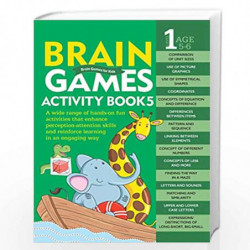Brain Games for Kids : Brain Games Activity Book Level 1 : Book-5 by OM BOOKS EDITORIAL TEAM Book-9789352769254
