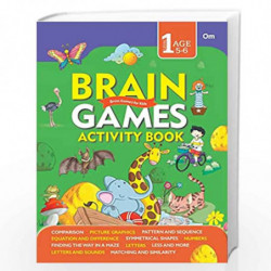 Brain Games Activity Book Level - 1: Brain Games Activity Book Level 1: Binder 1 by OM BOOKS EDITORIAL TEAM Book-9789352769490