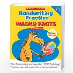 Handwriting Practice: Wacky Facts by Violet Findley Book-9789352753260