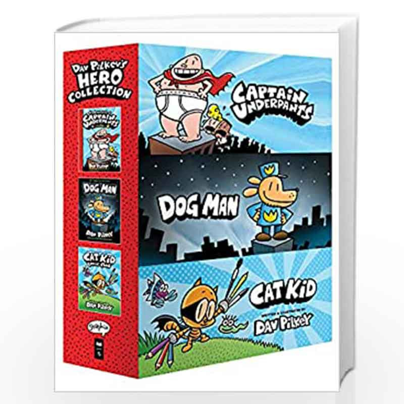 Dav Pilkey's Hero Collection: 3-Book Boxed Set (Captain Underpants