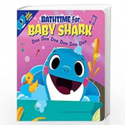 Bathtime for Baby Shark: a water-proof bath book (Together Time) by Scholastic Book-9781338740035