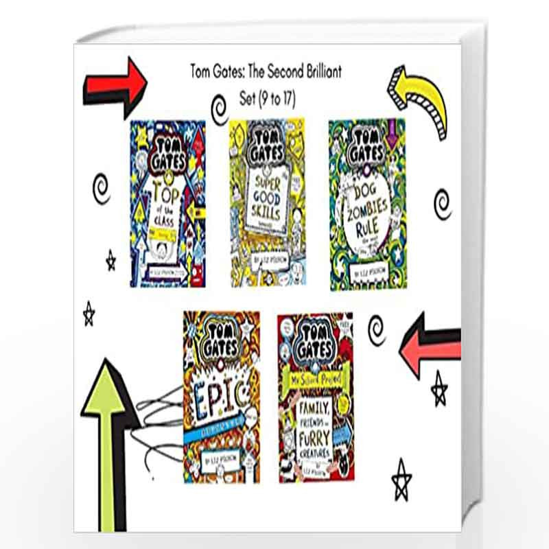 Tom Gates: The Second Brilliant Set (9 to 17) by LIZ PICHON Book-9782020070386