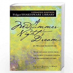 A Midsummer Night's Dream (Folger Shakespeare Library) by WILLIAM SHAKESPEARE Book-9780743477543