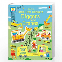 Little First Stickers Diggers and Cranes by Hanh Watson Book-9781474952255