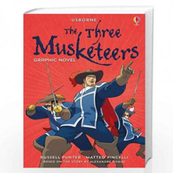 Three Musketeers Graphic Novel (Usborne Graphic Novels) by Russell Punter Book-9781474938112
