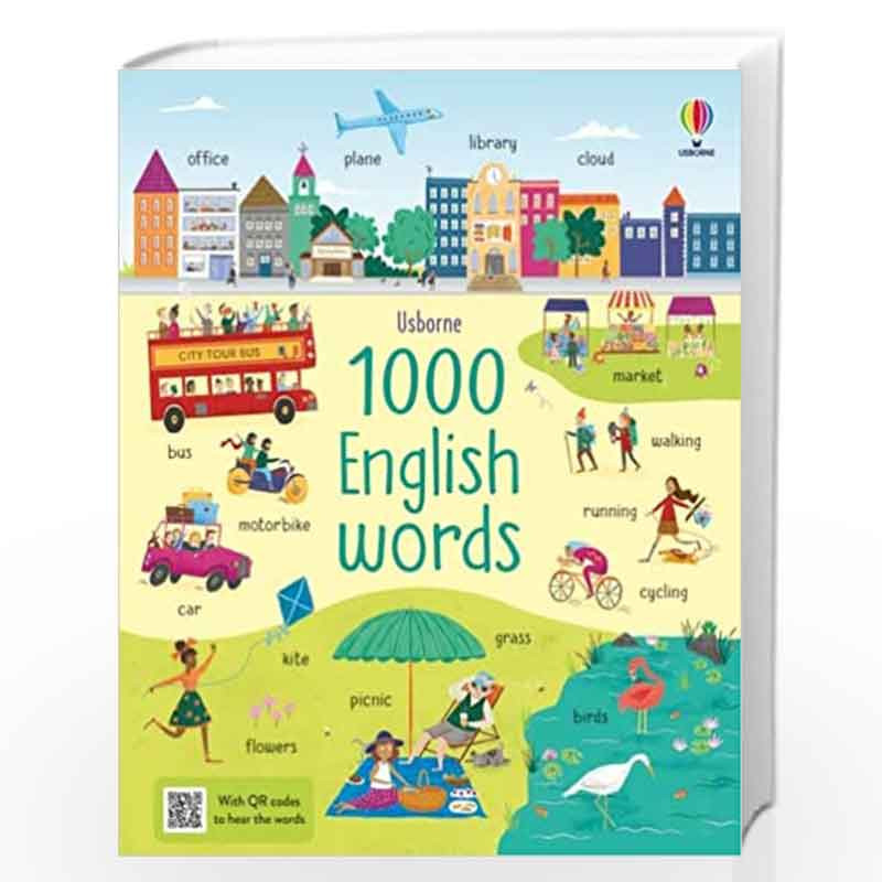 1000 English Words (Word Books) by Jane Bingham, Rachael Saunders Book-9781474986823