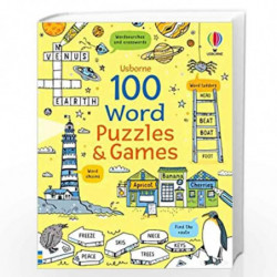 100 Word Puzzles and Games (Puzzles, Crosswords & Wordsearches) by Philip Clarke, Pope Twins Book-9781801311335