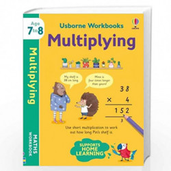 Usborne Workbooks Multiplying 7-8 by Elisa Paganelli Book-9781801313520