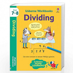Usborne Workbooks Dividing 7-8 by Holly Bathie Book-9781801313537