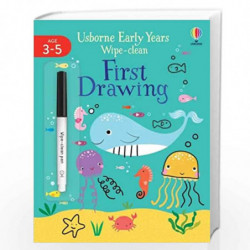 Early Years Wipe-Clean First Drawing (Usborne Early Years Wipe-clean) by Usborne Book-9781474998598