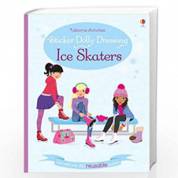 Sticker Dolly Dressing Ice Skaters by Usborne Book-9781409595311