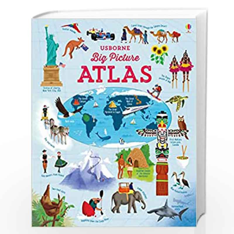 Big Picture Atlas by Usborne Book-9781409598701
