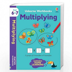 Usborne Workbooks Multiplying 6-7 by Holly Bathie Book-9781474990981