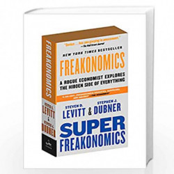 Freakonomics Box Set (Set of 2 Books) : Freakonomics , Superfreakonomics by STEVEN D. LEVITT Book-9780063269194