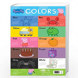 Learn with Peppa Pig : Early Learning Colors Chart for Children by Wonder House Books Book-9789389717471