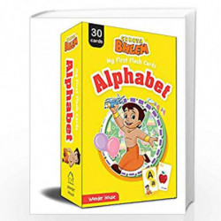 Chhota Bheem - Alphabet : My First Flash Cards by Wonder House Books Book-9788194899273