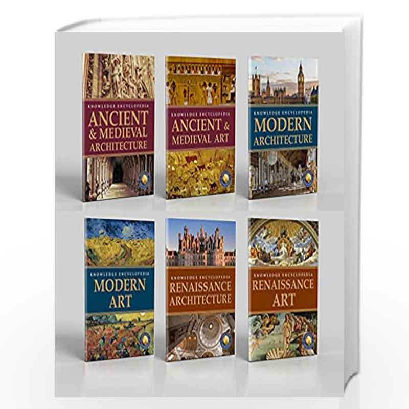 Art & Architecture - Collection of 6 Books : Knowledge Encyclopedia For Children (Box Set) by Wonder House Books Book-9789390391