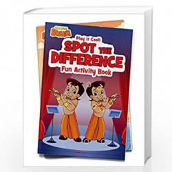 Chhota Bheem - Play It Cool! Spot The Difference : Fun Activity Book by Wonder House Books Book-9789354400896