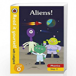 Aliens! Read it yourself with Ladybird Level 0: Step 11 by Ladybird Book-9780241405154